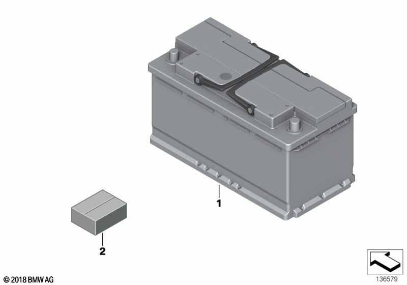 Original BMW Batterie