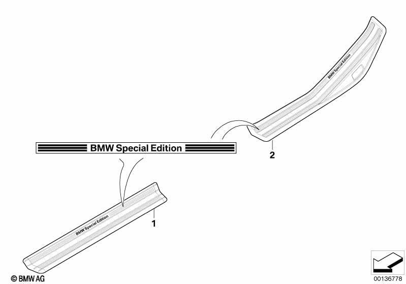 Individual Blende "BMW Special Edition"