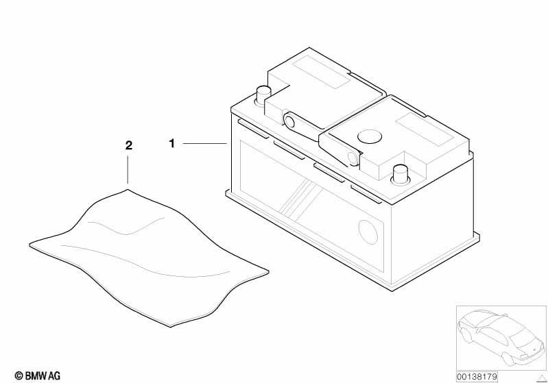 Original BMW Batterie