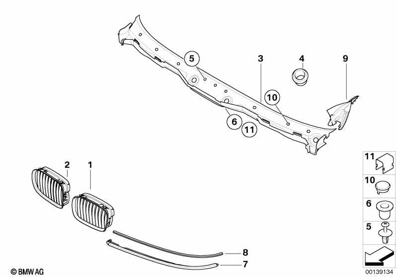 Äussere Blenden / Ziergitter