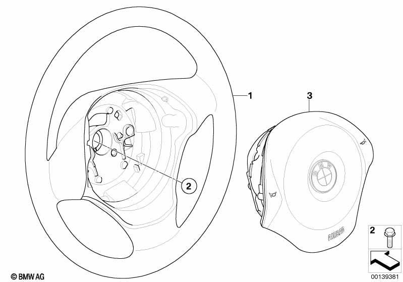 Lenkrad Airbag