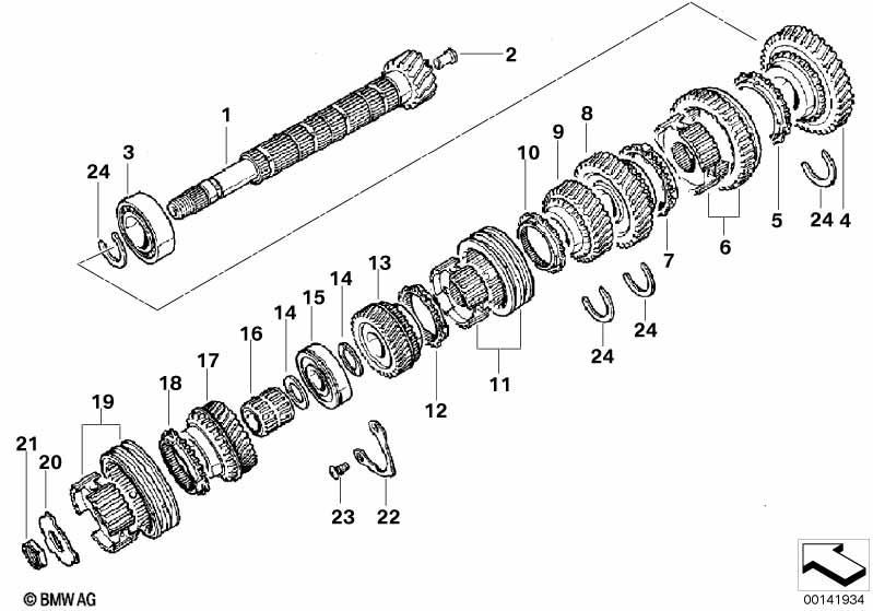 GS5-65BH Abtriebswelle