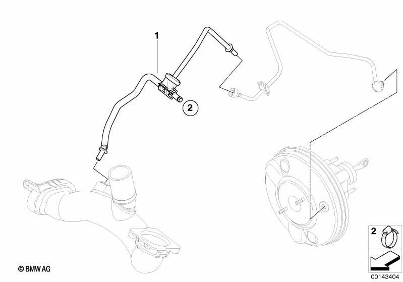 Unterdrucksteuerung-Motor