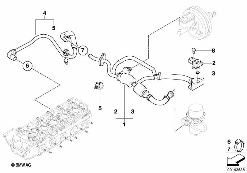 Unterdrucksteuerung-Motor