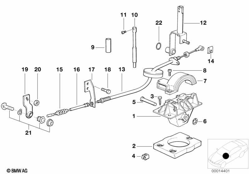 Schaltung automatisches Getriebe