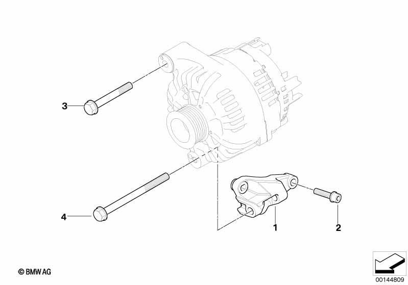 Generator Befestigungsteile