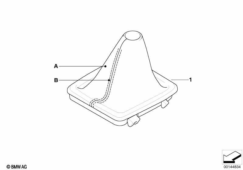 Individual Schalthebelabdeckung SMG