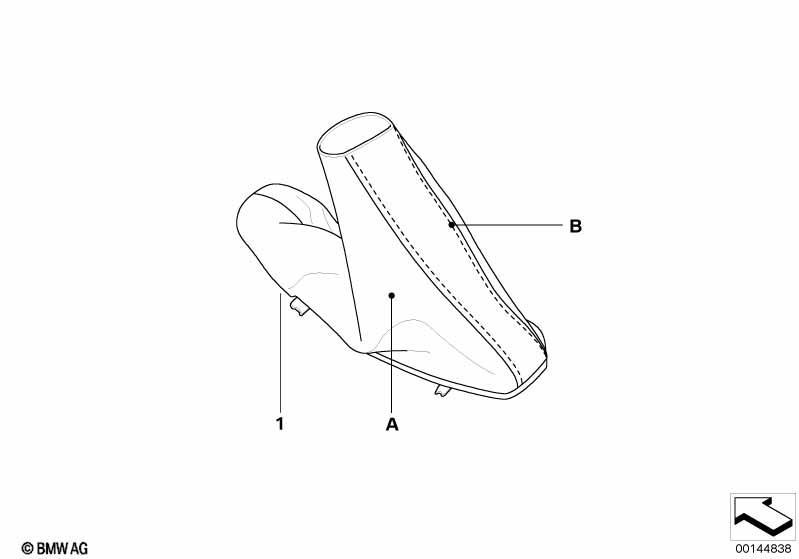 Individual Handbremshebel/Abdeckung