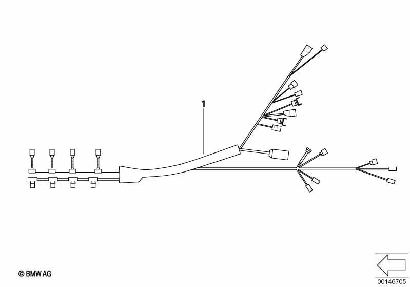 Kabelbaum Einspritzventile / Zündung