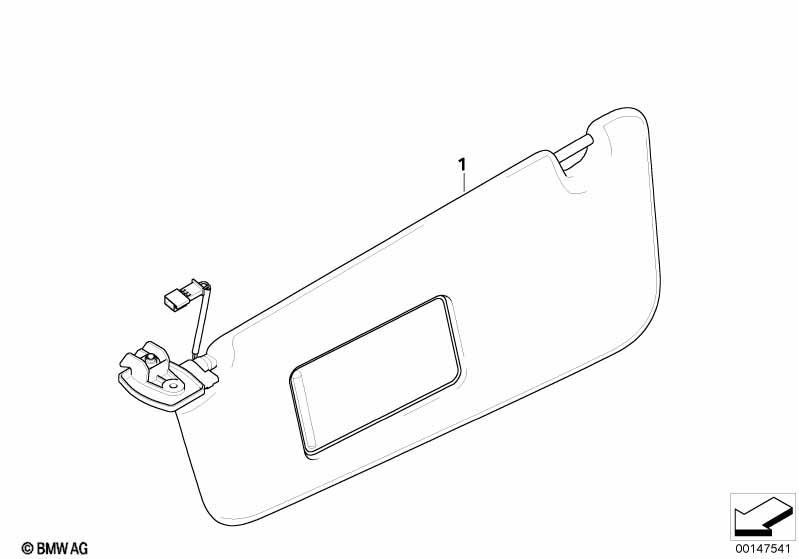 Individual Sonnenblende Alcantara