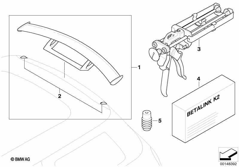 JCW Dachkantenspoiler