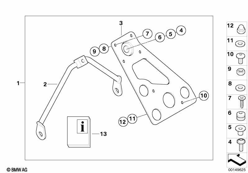 Anbauteile BMW Navigator II / II Plus