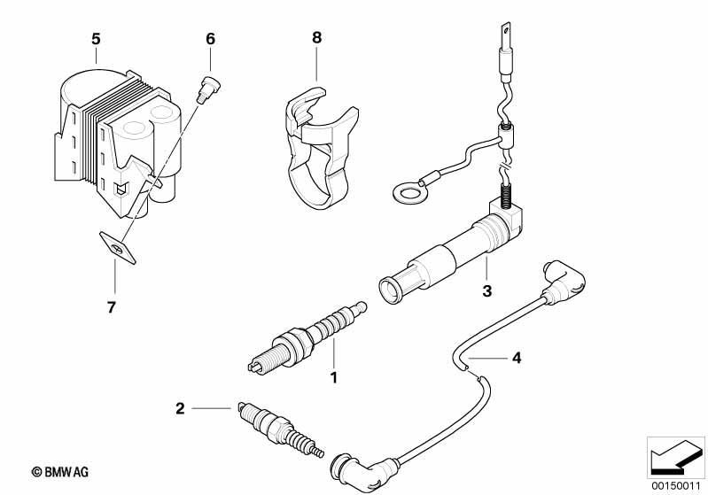 Zündanlage-Kerze/Stecker/Zündspule