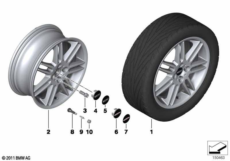 MINI LM Rad Double Spoke 99