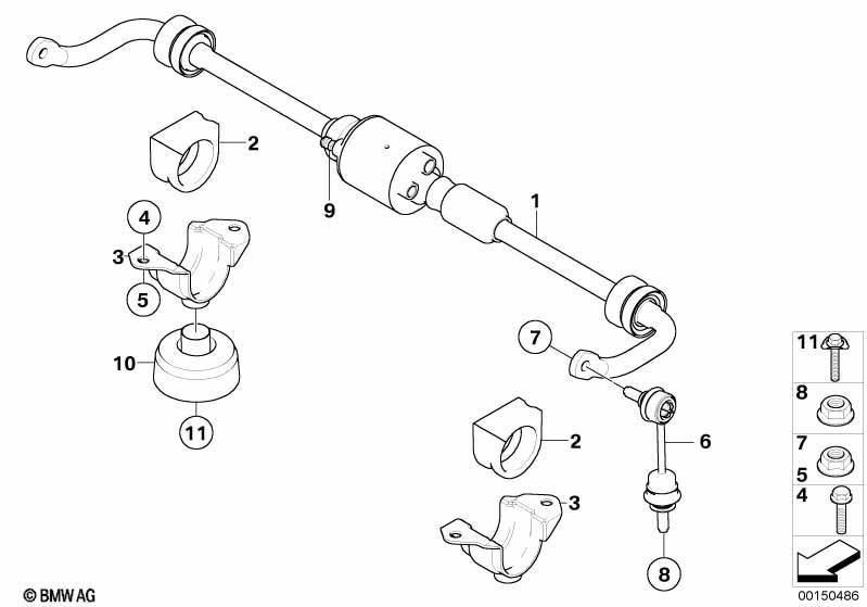 Stabilisator hinten / Dynamic Drive