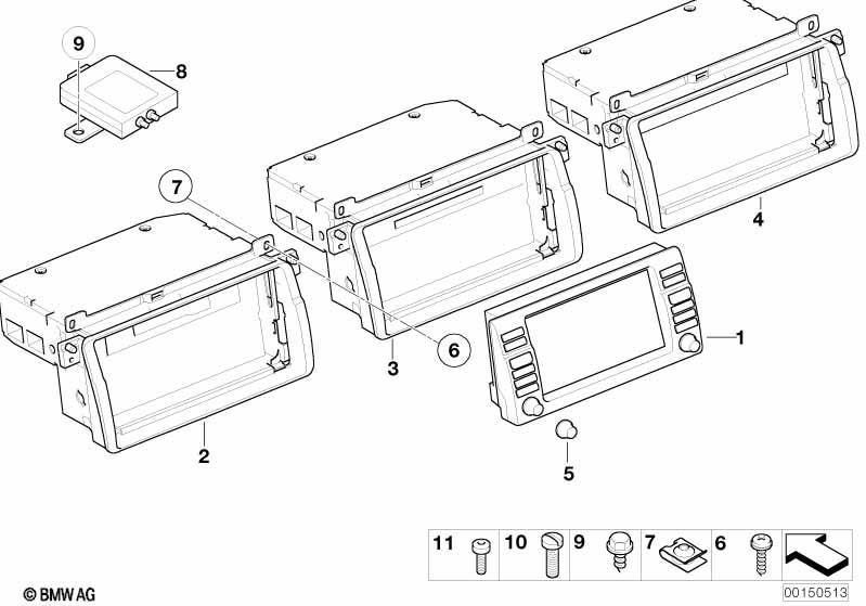 Bordmonitor / TV-Verstärker