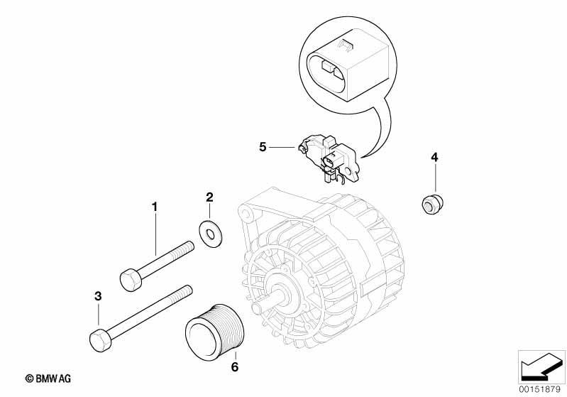 Generator Einzelteile