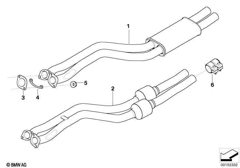 Katalysator/Vorschalldämpfer