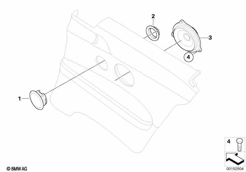 Individual Audiosystem Tür hinten