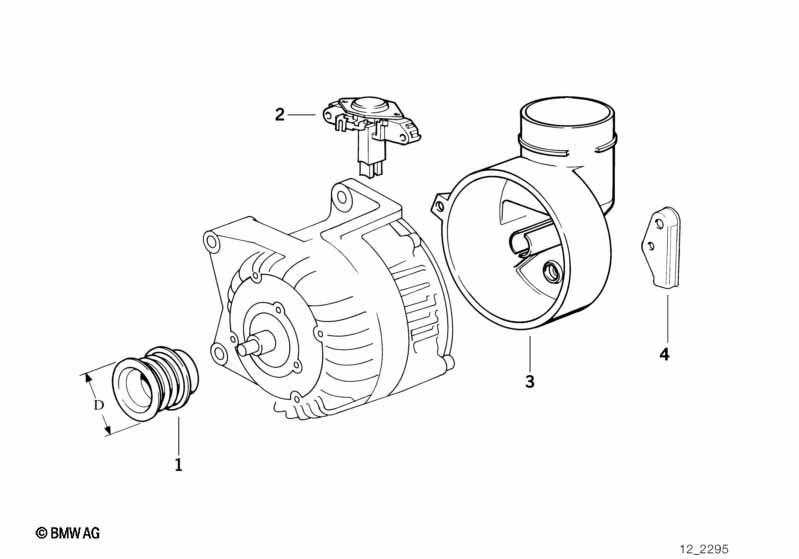 Generator Einzelteile 80A