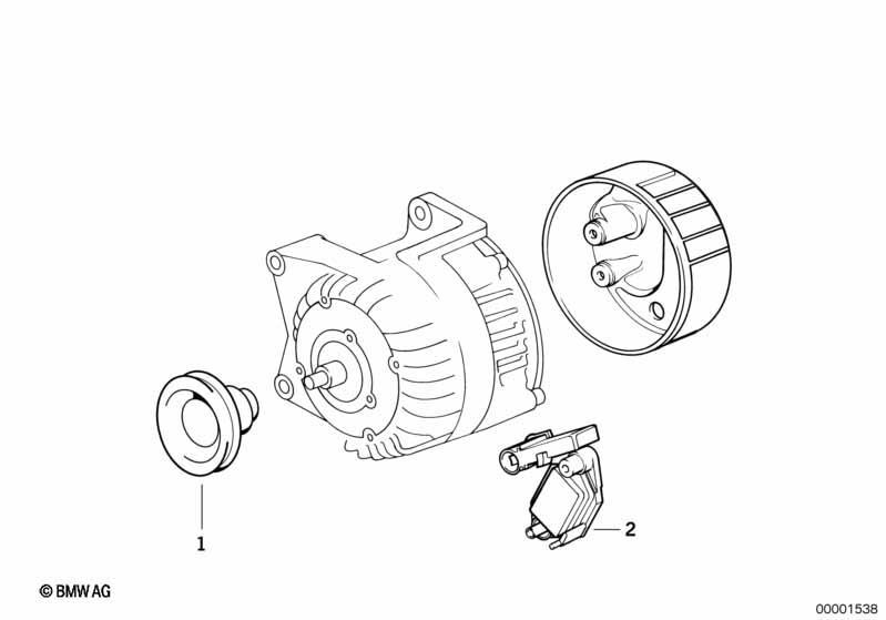 Generator Einzelteile 80A