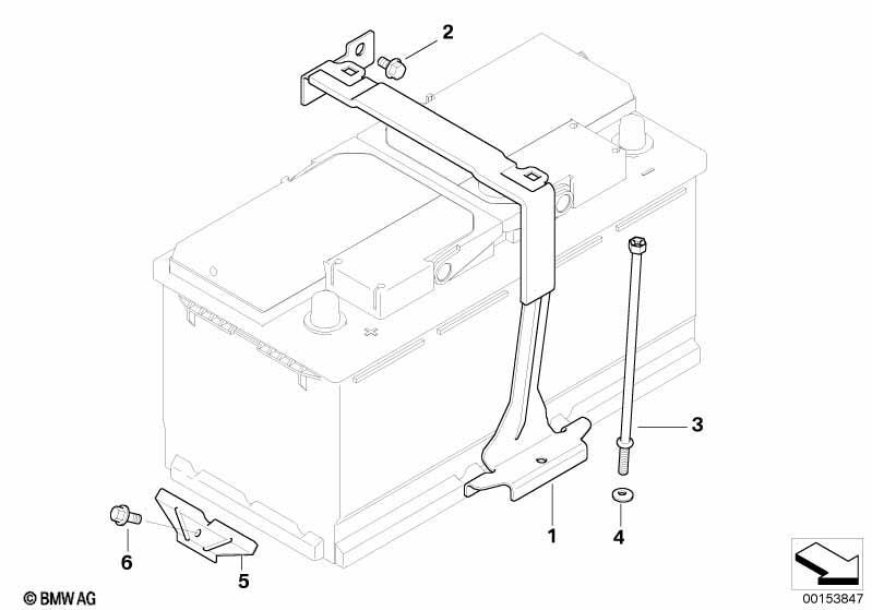 Batteriebefestigung u. Anbauteile