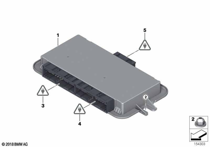 Steuergerät Fussraummodul 3