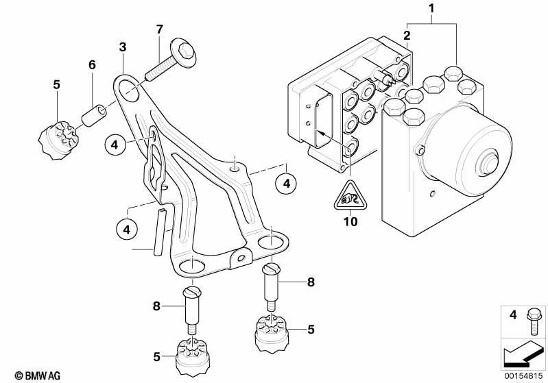 Hydroaggregat ASC/Steuergerät/Halterung