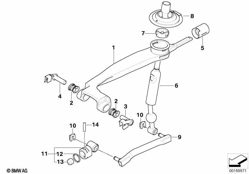 Schaltung mechanisches Getriebe