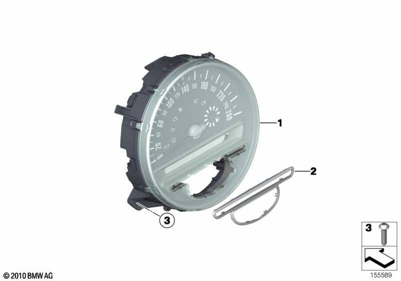 Tachometer Instrumententafel