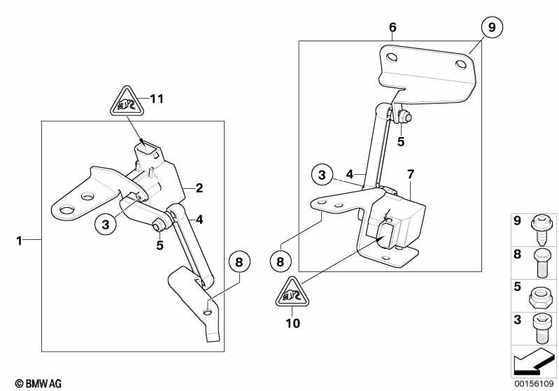 Sensor Leuchtweitenregulierung