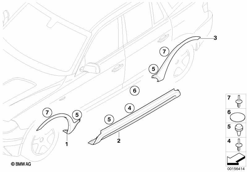 Nachrüstung M Aerodynamikpaket Schweller