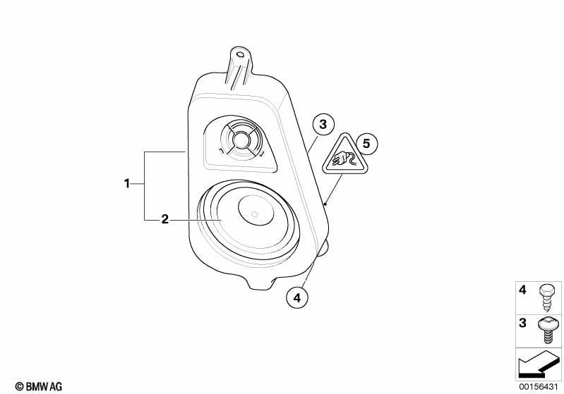 Einzelteile Top-Hifi-System D-Säule