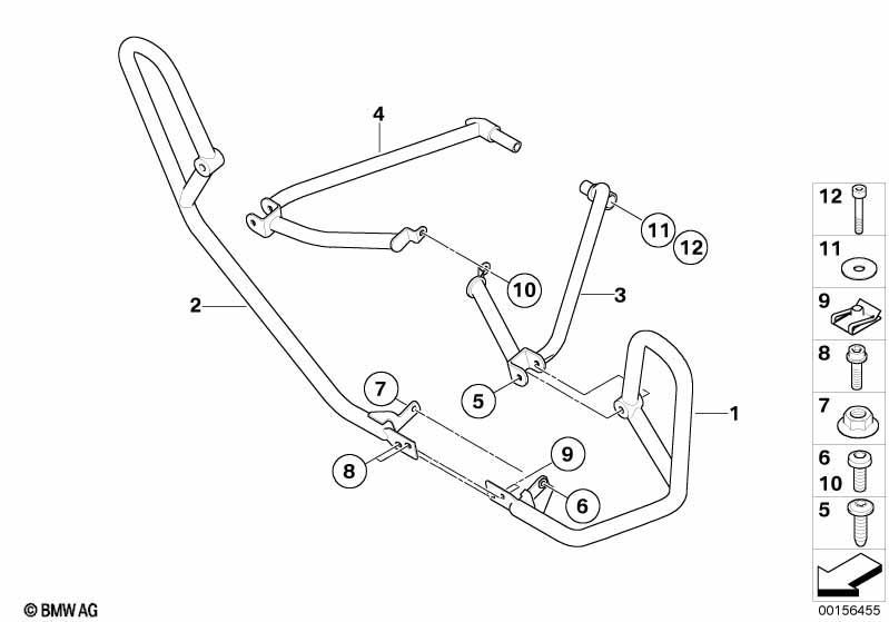 Motorschutzbügel Behörde