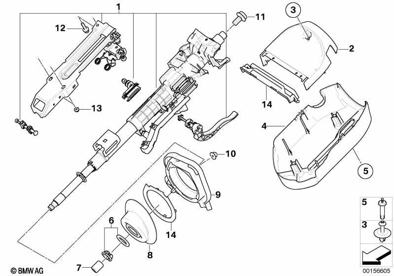 Lenksäulenverstellung mechanisch