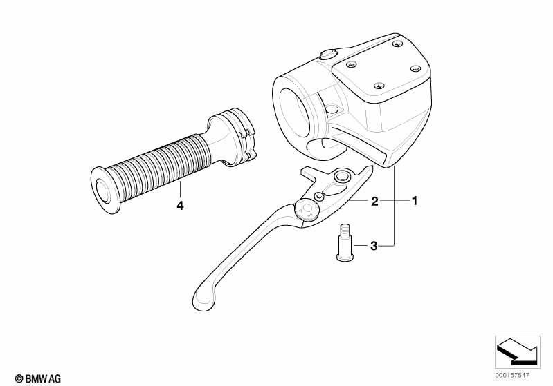 Handbremsarmatur Integral ABS