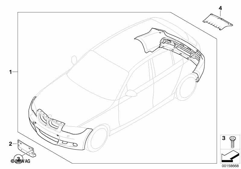 Nachrüstsatz M Aerodynamikpaket