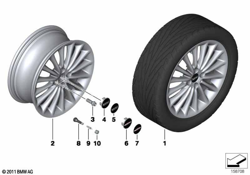 MINI LM Rad Multi-Spoke 108