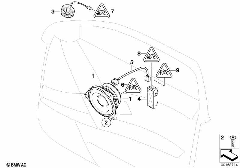 Individual Audiosystem Tür vorn