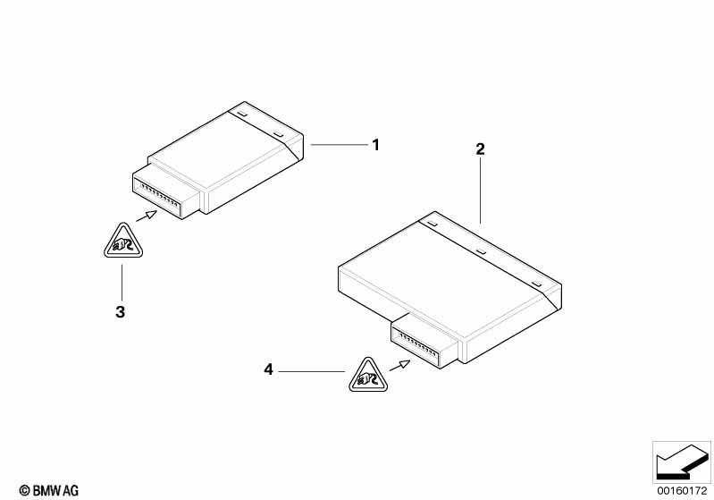 Steuergerät Schaltzentrum Mittelkonsole