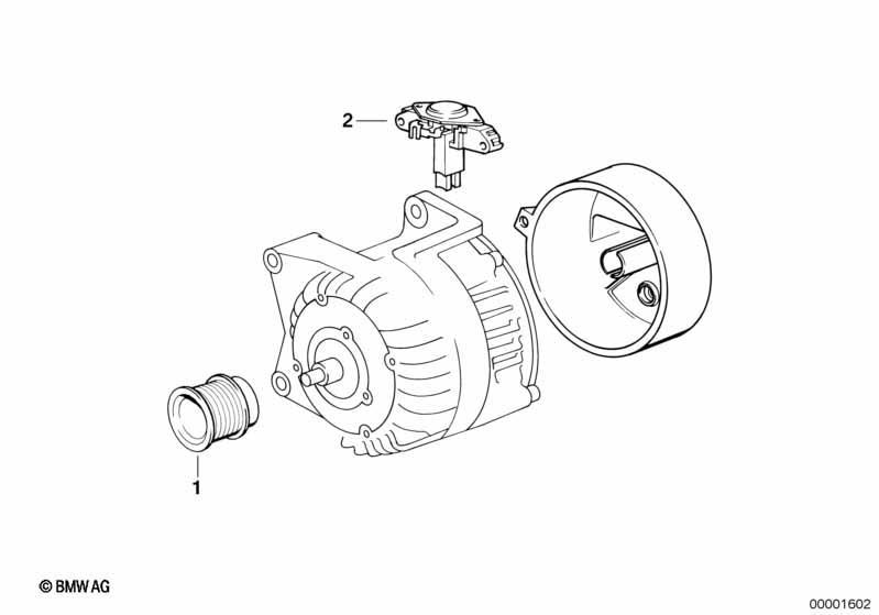 Generator Einzelteile 90A