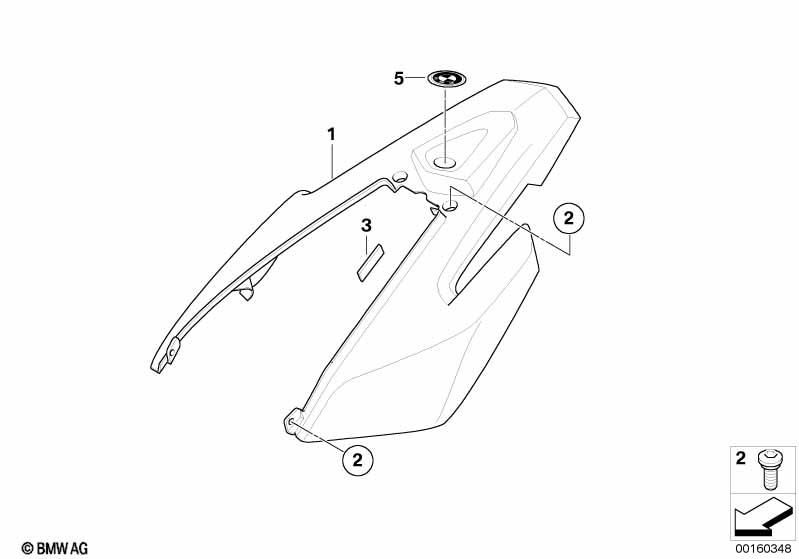 BMW Motorrad 51142328447 Plakette D=27MM - LEEBMANN24 