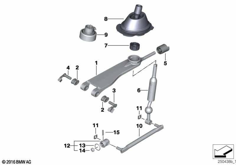 Schaltung mechanisches Getriebe