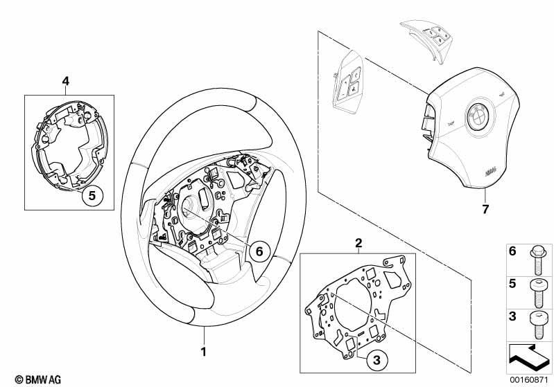 Lenkrad Airbag Multifunktion