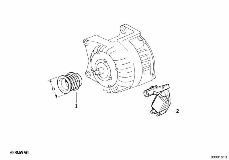 Generator Einzelteile 80A