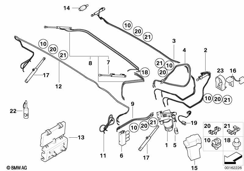 EH-Verdeck Hydraulikteile