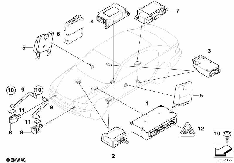 Elektrikteile Airbag