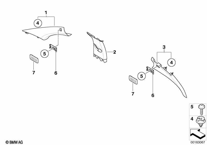 Verkleidung A- / B- / C-Säule