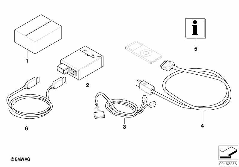 Nachrüstsatz USB-/iPod Anschluss
