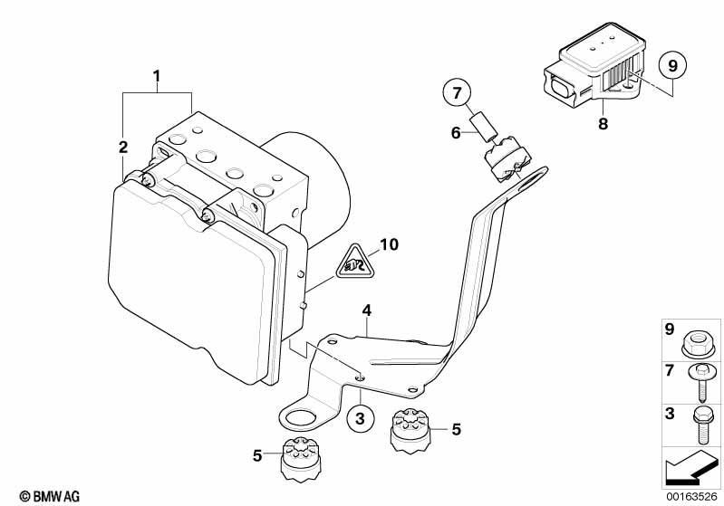 Hydroaggregat DXC/Halterung/Sensoren